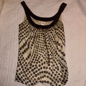 MILLY silk sleeveless blouse